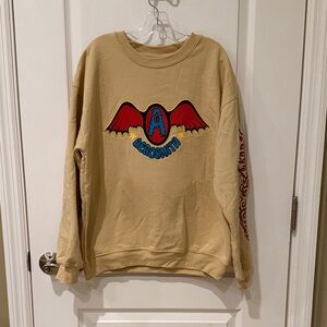 Aerosmith Sweatshirt with Red and Blue Logo
